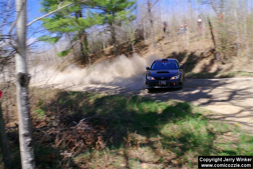 Corey Morris / Zane Morris Subaru WRX STi on SS2, Kabekona I.