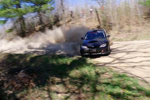 Corey Morris / Zane Morris Subaru WRX STi on SS2, Kabekona I.