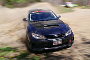 Corey Morris / Zane Morris Subaru WRX STi on SS2, Kabekona I.