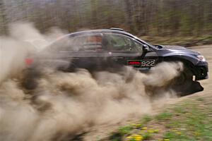 Corey Morris / Zane Morris Subaru WRX STi on SS2, Kabekona I.