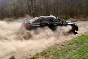 Corey Morris / Zane Morris Subaru WRX STi on SS2, Kabekona I.