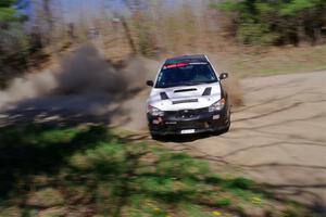 Josh Kemp / Danielle Kemp Subaru WRX on SS2, Kabekona I.