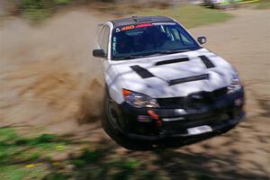 Josh Kemp / Danielle Kemp Subaru WRX on SS2, Kabekona I.