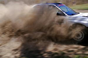 Josh Kemp / Danielle Kemp Subaru WRX on SS2, Kabekona I.