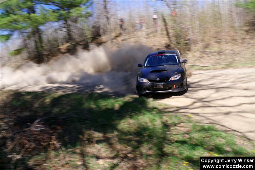 Corey Morris / Zane Morris Subaru WRX STi on SS2, Kabekona I.