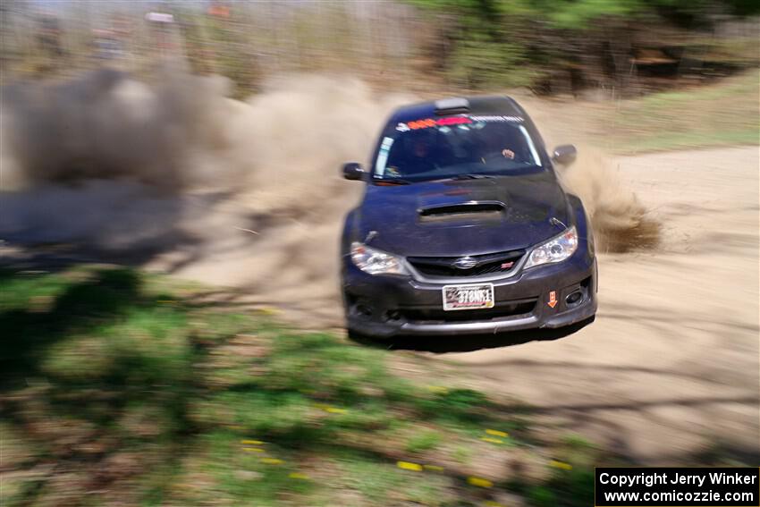 Corey Morris / Zane Morris Subaru WRX STi on SS2, Kabekona I.