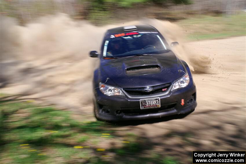 Corey Morris / Zane Morris Subaru WRX STi on SS2, Kabekona I.