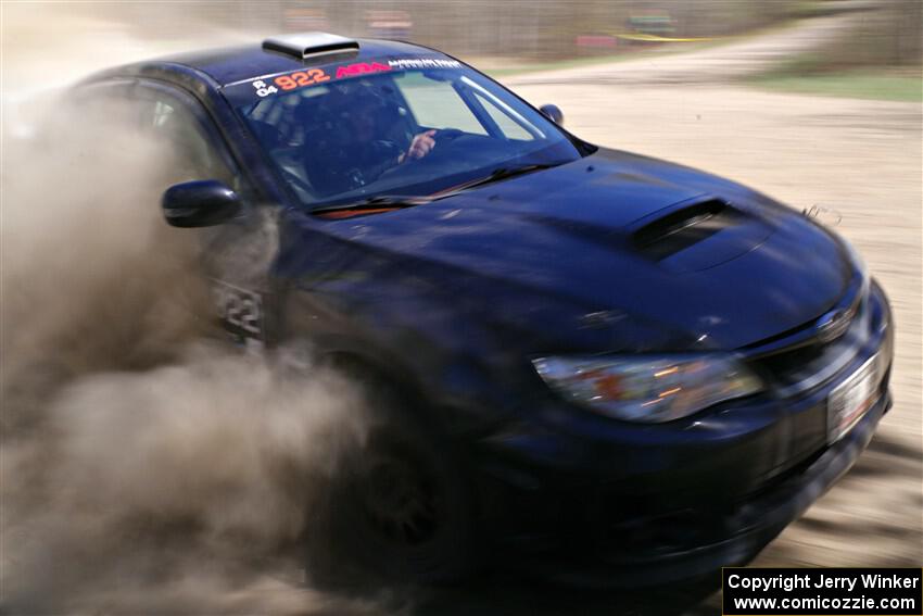 Corey Morris / Zane Morris Subaru WRX STi on SS2, Kabekona I.