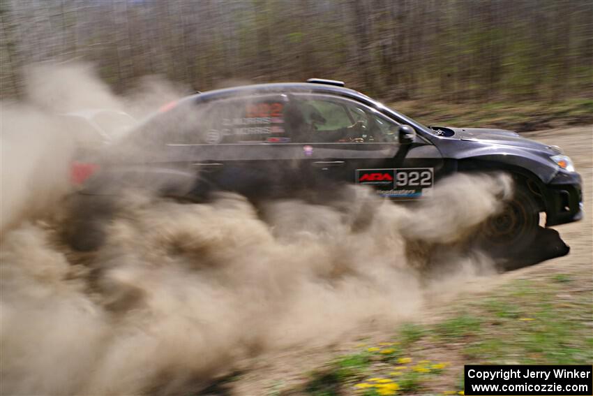 Corey Morris / Zane Morris Subaru WRX STi on SS2, Kabekona I.