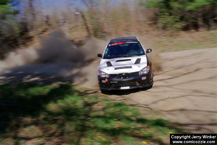 Josh Kemp / Danielle Kemp Subaru WRX on SS2, Kabekona I.