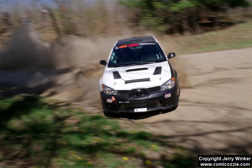 Josh Kemp / Danielle Kemp Subaru WRX on SS2, Kabekona I.