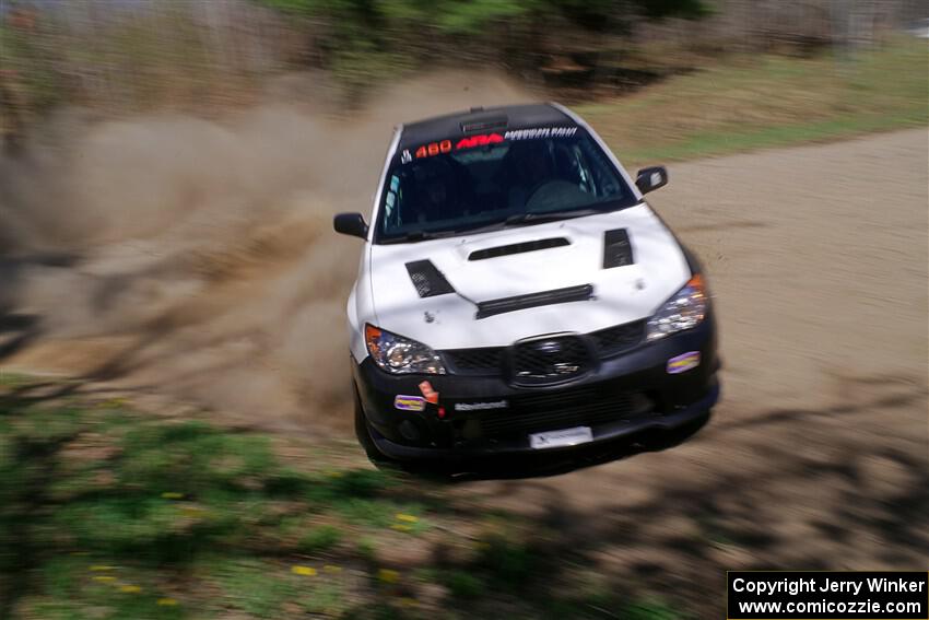 Josh Kemp / Danielle Kemp Subaru WRX on SS2, Kabekona I.