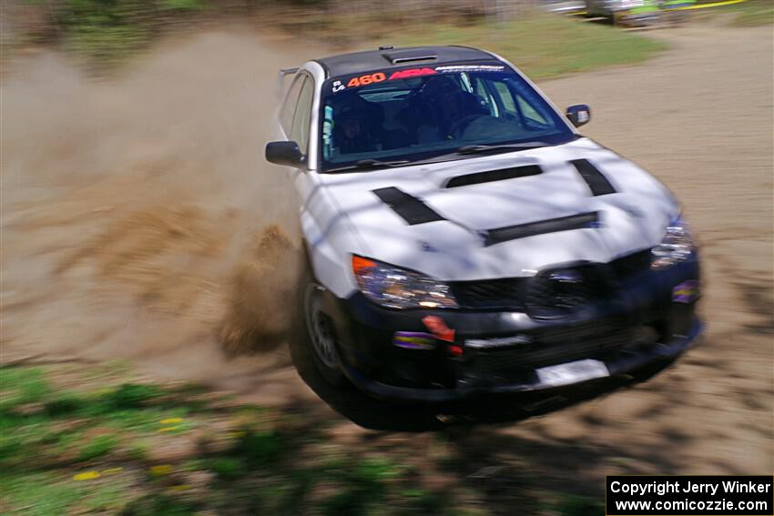 Josh Kemp / Danielle Kemp Subaru WRX on SS2, Kabekona I.