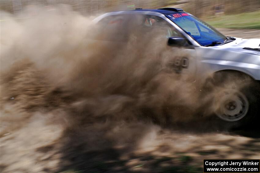 Josh Kemp / Danielle Kemp Subaru WRX on SS2, Kabekona I.