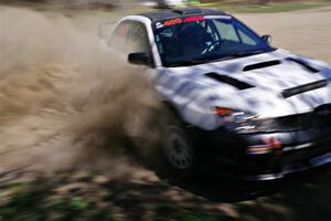 Josh Kemp / Danielle Kemp Subaru WRX on SS2, Kabekona I.