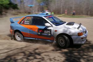 Tyler Matalas / Dustin Sharkozy Subaru Impreza LX on SS2, Kabekona I.