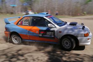 Tyler Matalas / Dustin Sharkozy Subaru Impreza LX on SS2, Kabekona I.