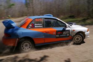 Tyler Matalas / Dustin Sharkozy Subaru Impreza LX on SS2, Kabekona I.