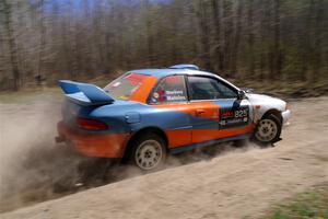 Tyler Matalas / Dustin Sharkozy Subaru Impreza LX on SS2, Kabekona I.