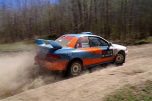 Tyler Matalas / Dustin Sharkozy Subaru Impreza LX on SS2, Kabekona I.