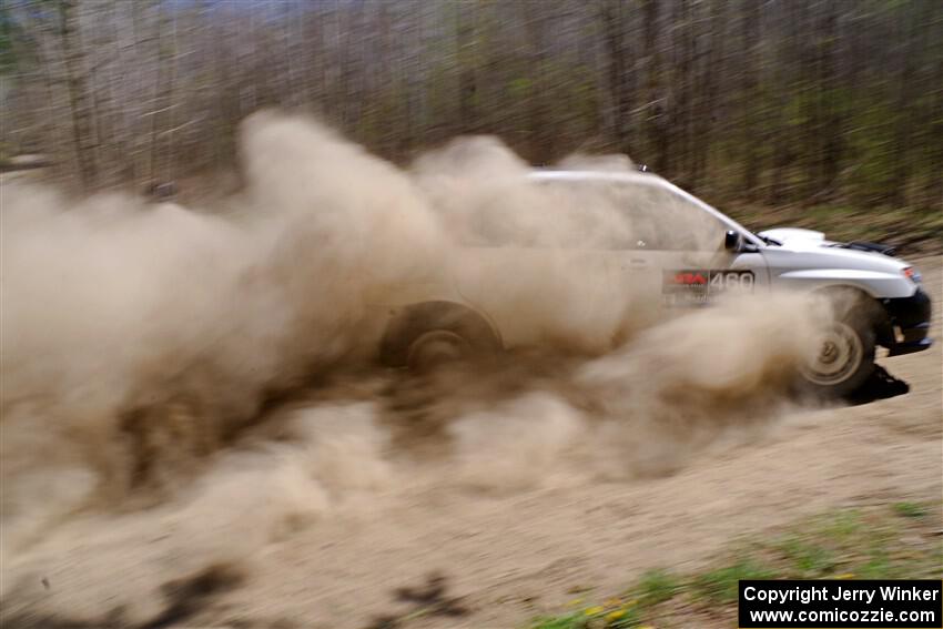 Josh Kemp / Danielle Kemp Subaru WRX on SS2, Kabekona I.