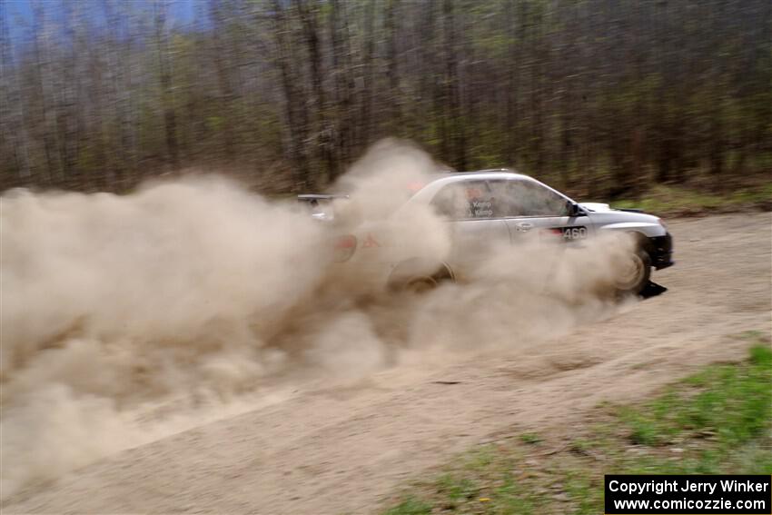 Josh Kemp / Danielle Kemp Subaru WRX on SS2, Kabekona I.