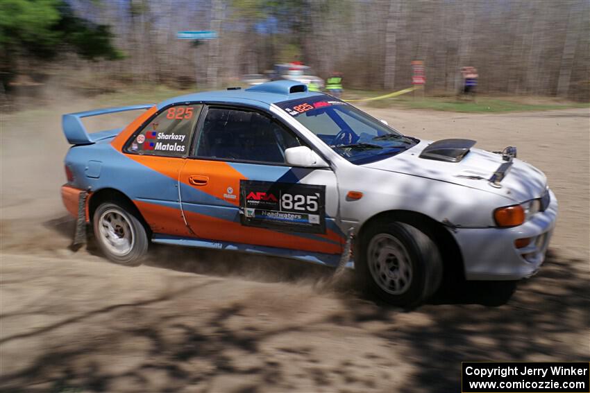 Tyler Matalas / Dustin Sharkozy Subaru Impreza LX on SS2, Kabekona I.