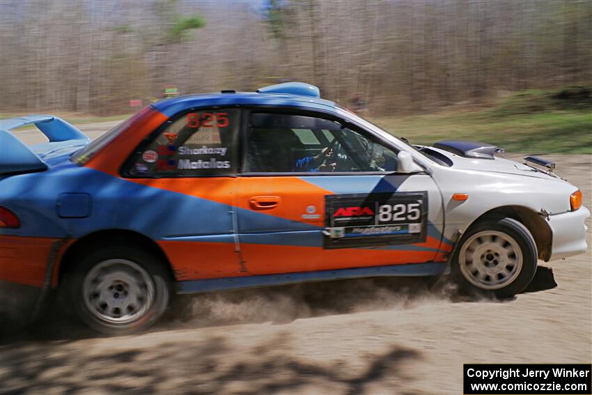 Tyler Matalas / Dustin Sharkozy Subaru Impreza LX on SS2, Kabekona I.