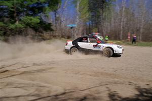 Jason Cook / Maggie Tu Subaru WRX on SS2, Kabekona I.