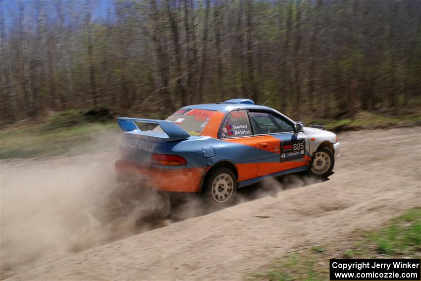 Tyler Matalas / Dustin Sharkozy Subaru Impreza LX on SS2, Kabekona I.