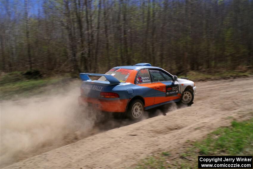 Tyler Matalas / Dustin Sharkozy Subaru Impreza LX on SS2, Kabekona I.
