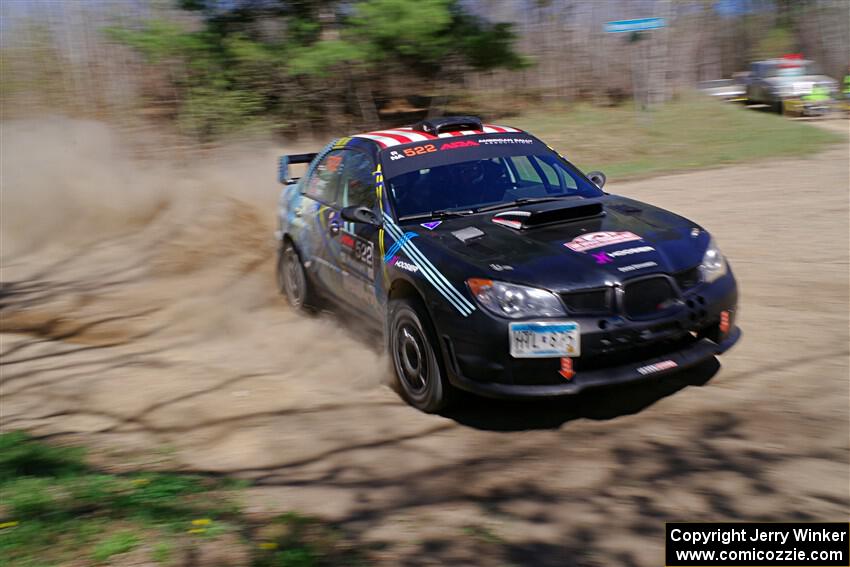 Matt James / Jackie James Subaru Impreza on SS2, Kabekona I.