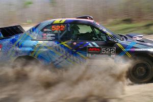 Matt James / Jackie James Subaru Impreza on SS2, Kabekona I.