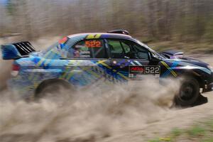 Matt James / Jackie James Subaru Impreza on SS2, Kabekona I.