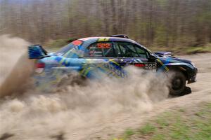 Matt James / Jackie James Subaru Impreza on SS2, Kabekona I.