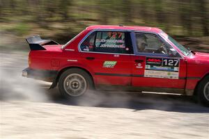 Levi Johnson / Griffin Johnson BMW 325e on SS3, Steamboat II.