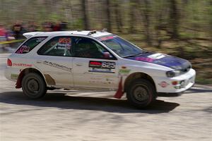 Aidan Hicks / John Hicks Subaru Impreza Wagon on SS3, Steamboat II.