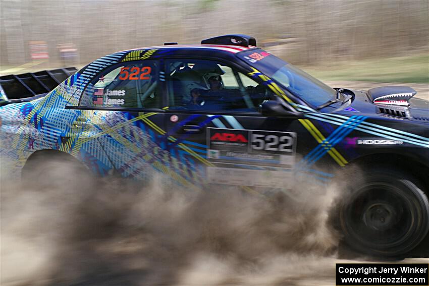 Matt James / Jackie James Subaru Impreza on SS2, Kabekona I.
