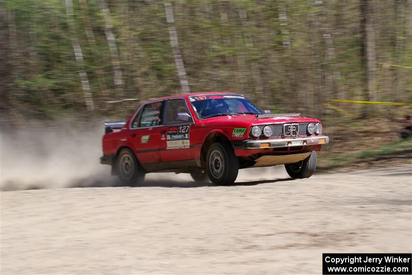 Levi Johnson / Griffin Johnson BMW 325e on SS3, Steamboat II.