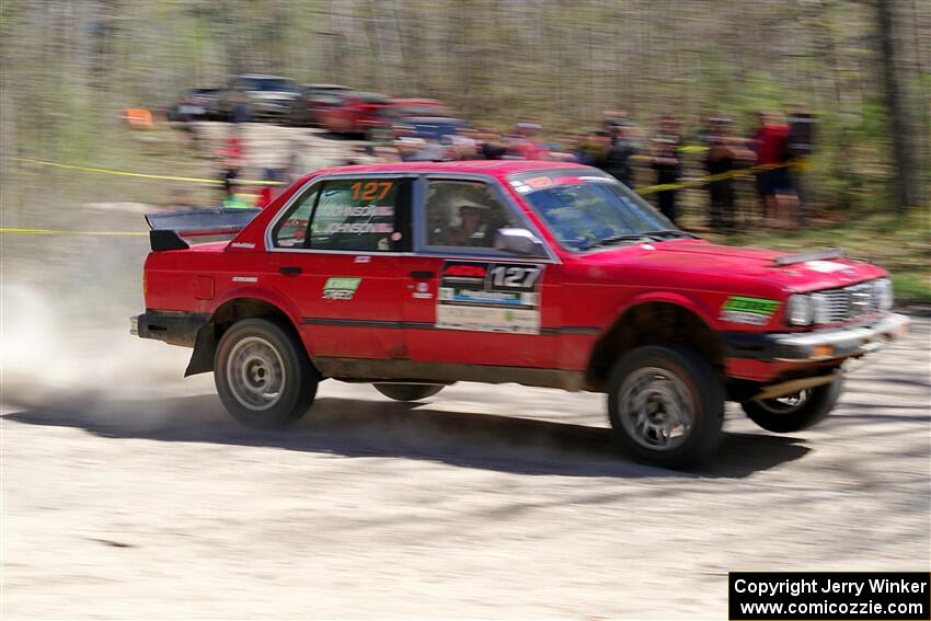 Levi Johnson / Griffin Johnson BMW 325e on SS3, Steamboat II.