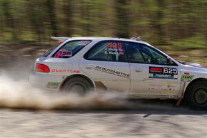 Aidan Hicks / John Hicks Subaru Impreza Wagon on SS3, Steamboat II.