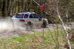 Aidan Hicks / John Hicks Subaru Impreza Wagon on SS3, Steamboat II.