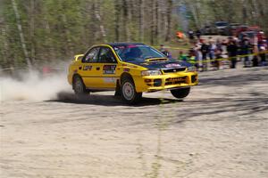 Steve Gingras / Katie Gingras Subaru Impreza on SS3, Steamboat II.