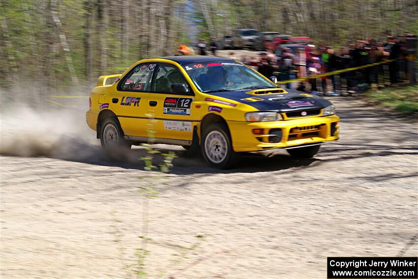 Steve Gingras / Katie Gingras Subaru Impreza on SS3, Steamboat II.