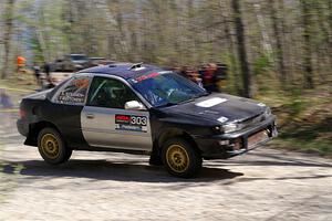 Travis Mattonen / Anikka Nykanen Subaru Impreza on SS3, Steamboat II.