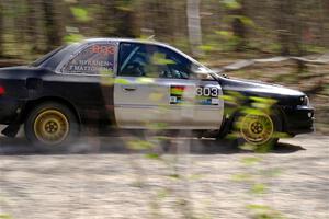 Travis Mattonen / Anikka Nykanen Subaru Impreza on SS3, Steamboat II.