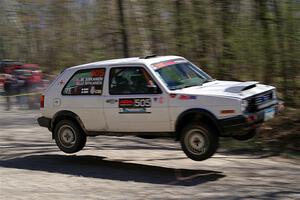 Josh Nykanen / Matt Nykanen VW GTI on SS3, Steamboat II.