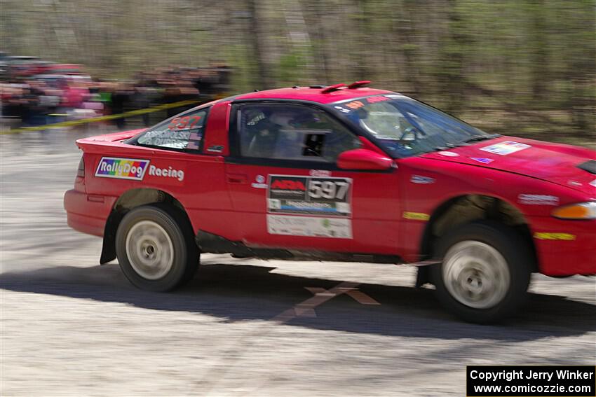 Rob Dupree / Kevin Dobrowolski Mitsubishi Eclipse GSX on SS3, Steamboat II.