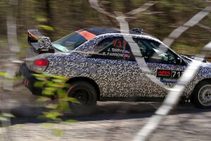 Peter Farrow / Jackson Sedivy Subaru WRX on SS3, Steamboat II.