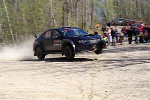 Daryl Bergen / Lorelai Payeur Subaru WRX STi on SS3, Steamboat II.